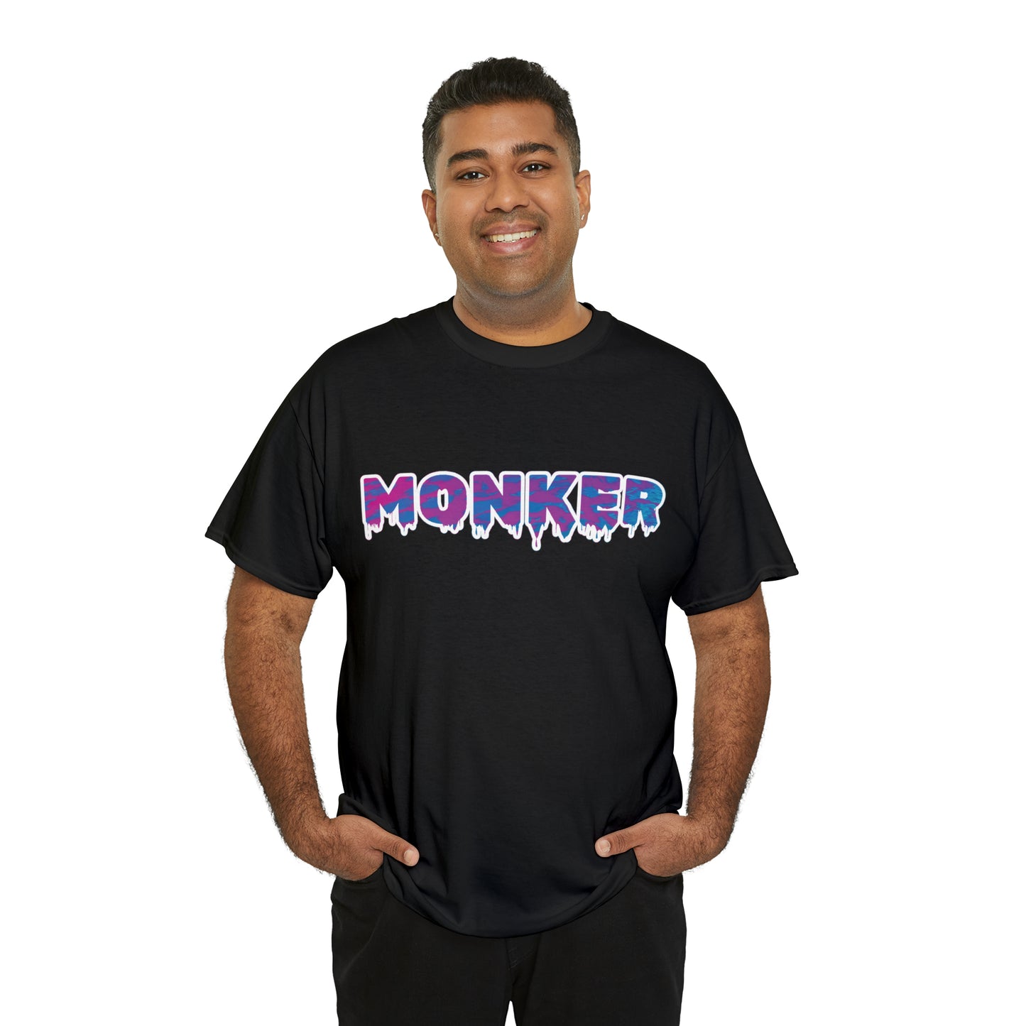 Men's Neon Monker White Tee