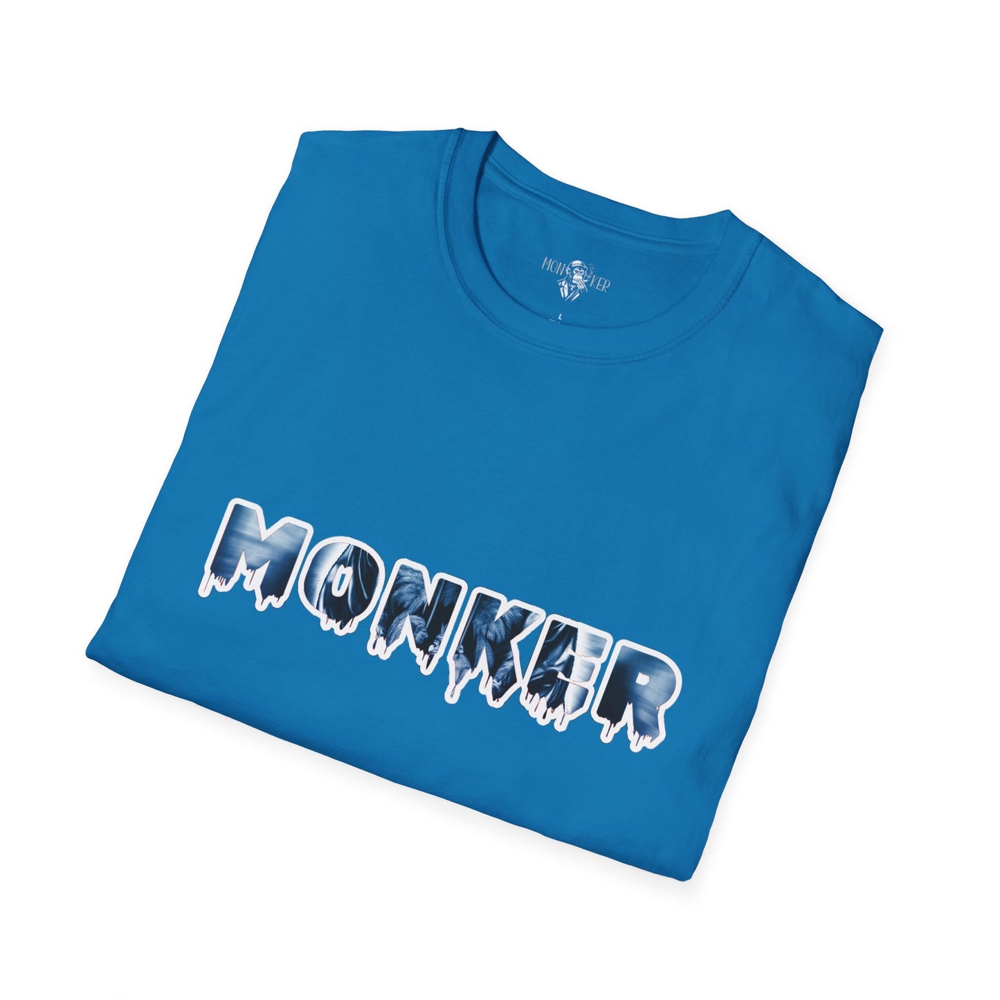 Monker City Blue Tee