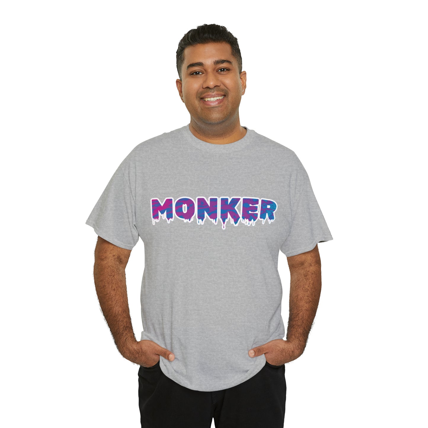 Men's Neon Monker White Tee