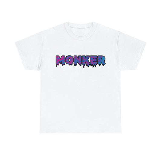 Men's Neon Monker White Tee