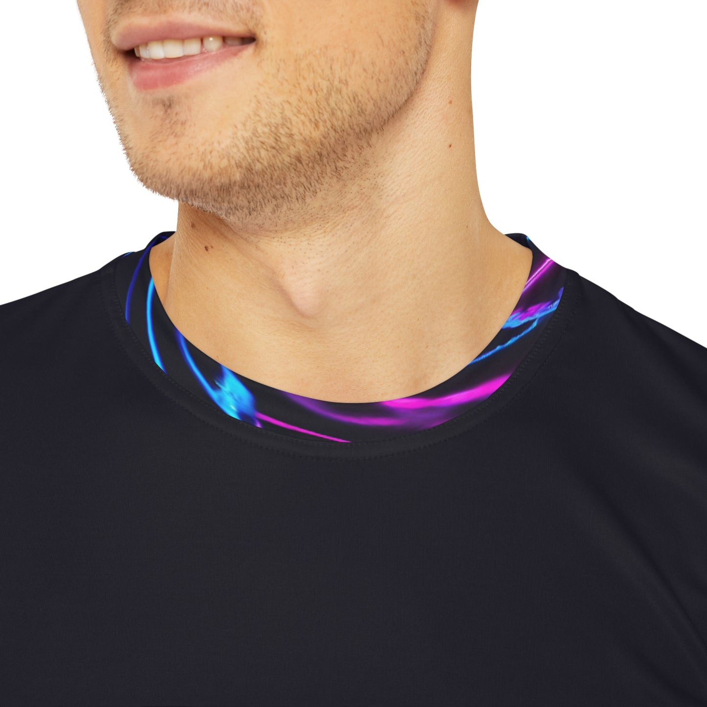 Men's Neon Swirl Tee