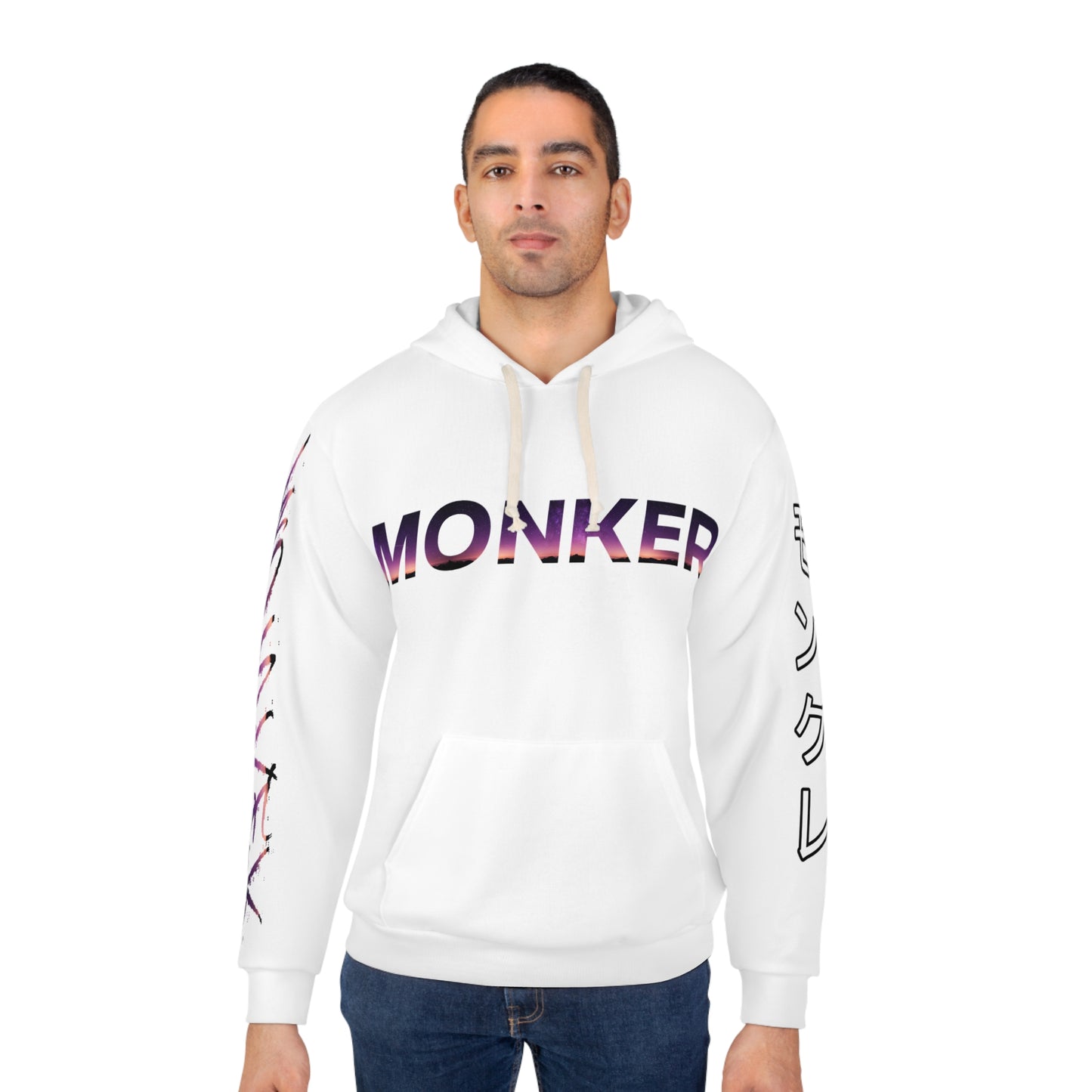 Modern Sunset Monker Hoodie